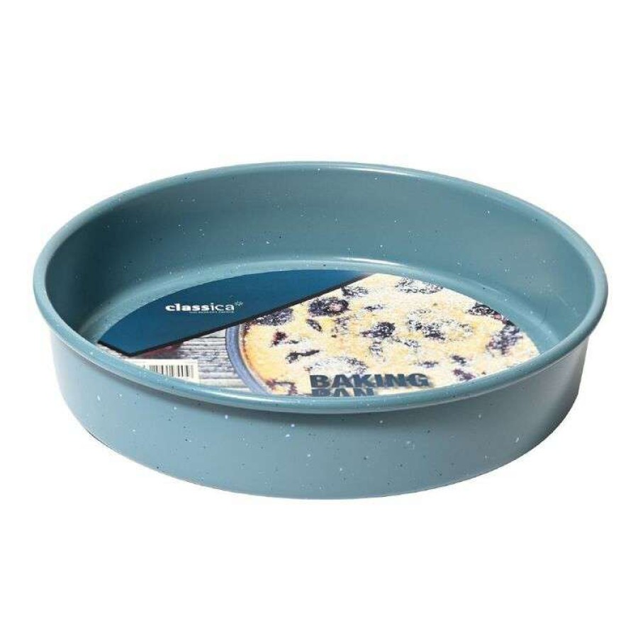 Kitchen & Dining * | Classica Silicon Release Blue Round Baking Pan 24.5X8Cm