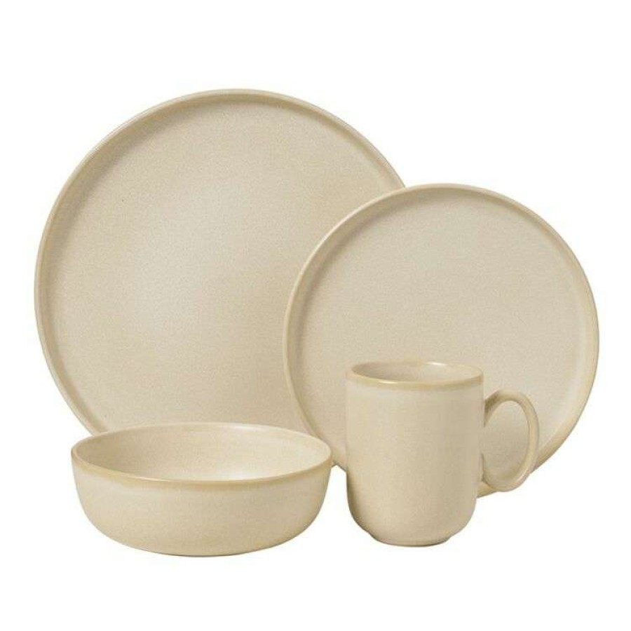 Kitchen & Dining * | Shaynna Blaze Airlie 16-Piece Dinner Set Sand