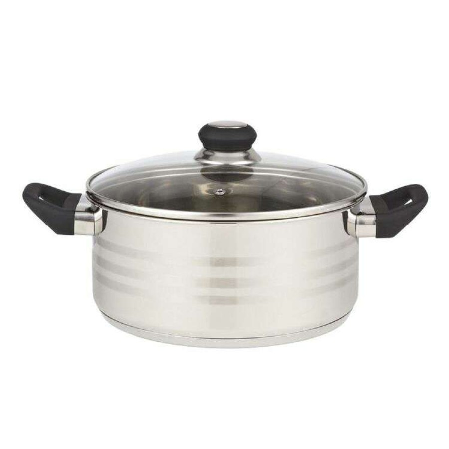 Kitchen & Dining * | Smith & Nobel Traditions Stainless Steel Casserole 24Cm