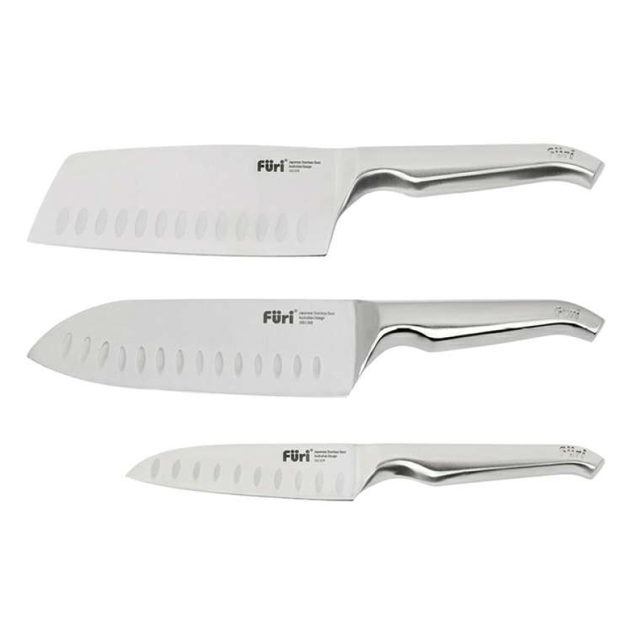 Kitchen & Dining * | Furi Pro Asian Style 3 Piece Knife Set