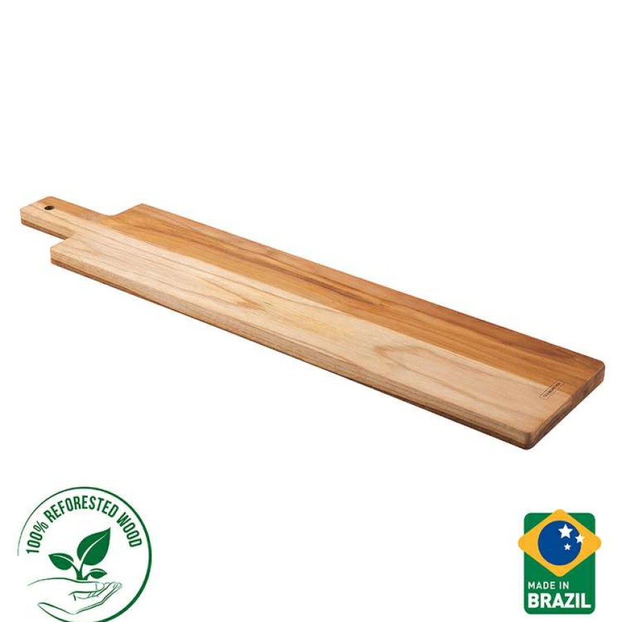 Kitchen & Dining * | Tramontina Teakwood Rectangle Serve 70Cm