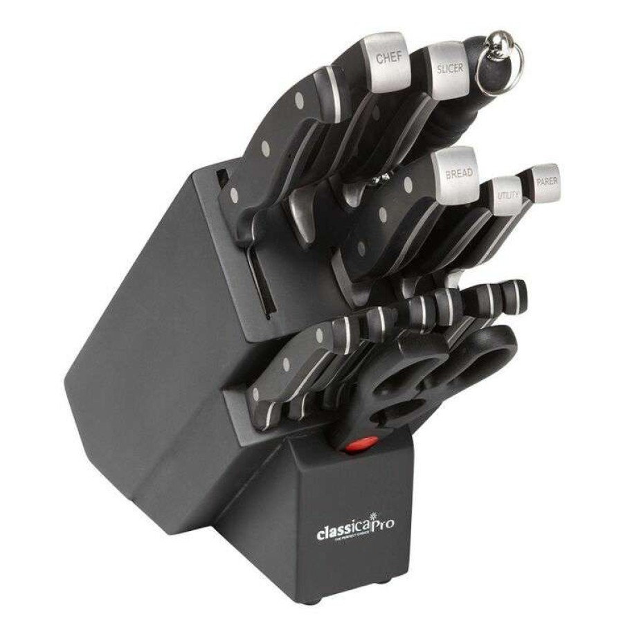 Kitchen & Dining * | Classica Pro 15-Piece Knife Block Set