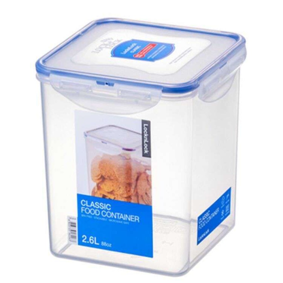 Kitchen & Dining * | Lock & Lock Classic Square Tall Container 2.6L