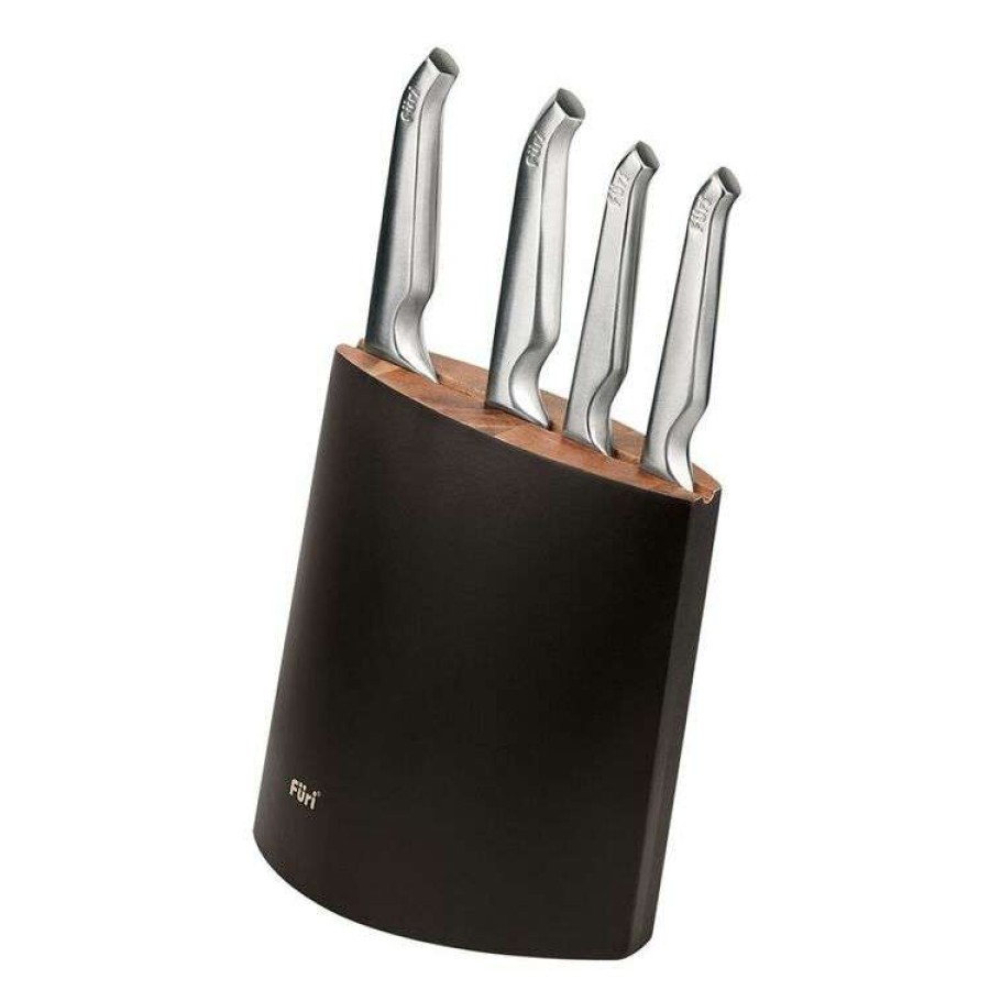 Kitchen & Dining * | Furi Pro Angular Knife Block 5-Piece Set