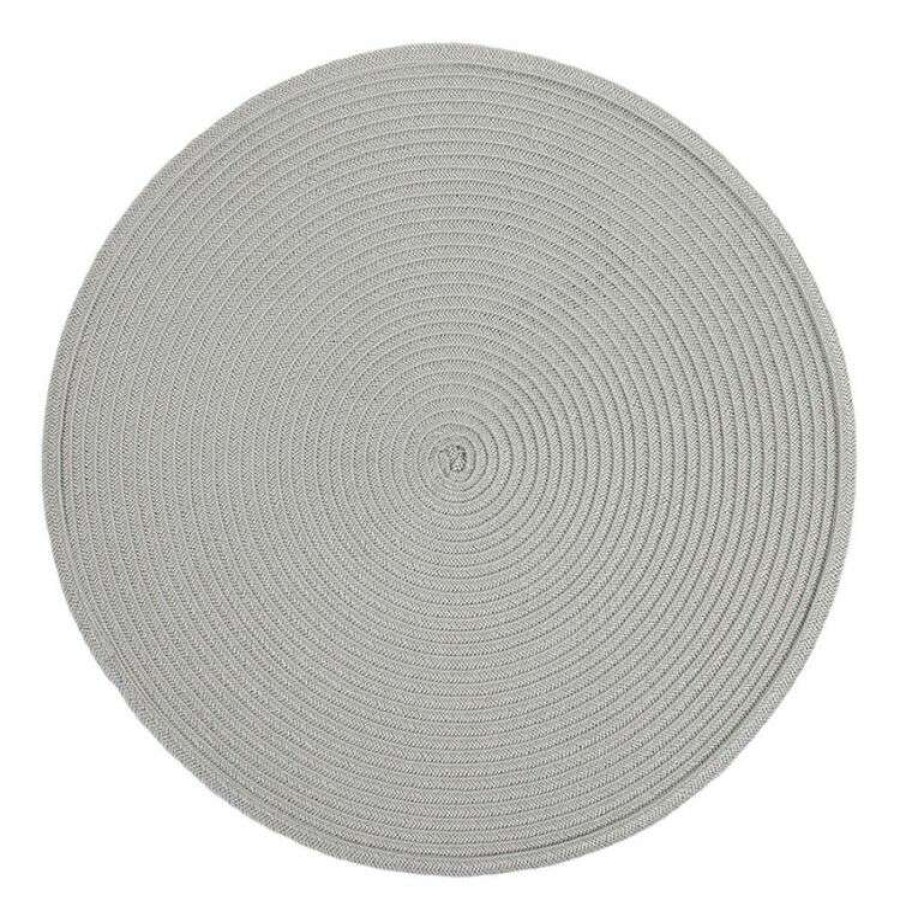 Kitchen & Dining * | Just Home Maison Round Placemat Mint 38Cm