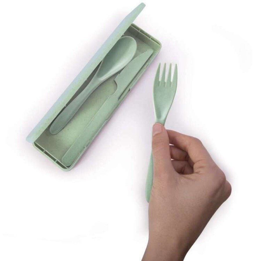 Homewares * | Is Gifts Wheat Straw Cutlery Set 3 Assorted Colours Set Of 1