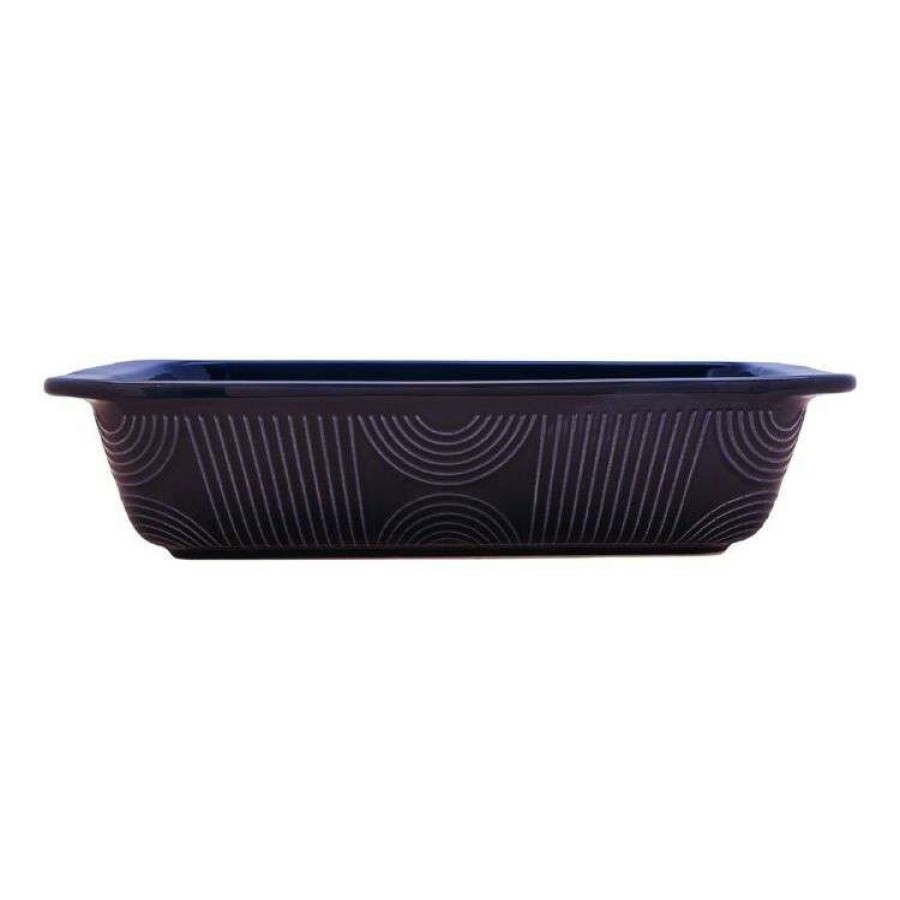 Kitchen & Dining * | Maxwell & Williams Arc Rectangular Baker Indigo Blue Gift Boxed Large