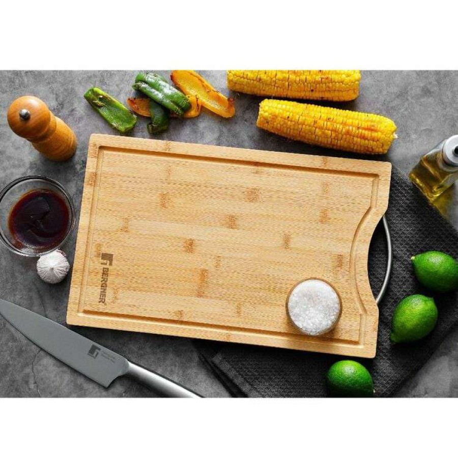 Kitchen & Dining * | Bergner Bbq Cutting Board 40 X 25 X 1.9Cm