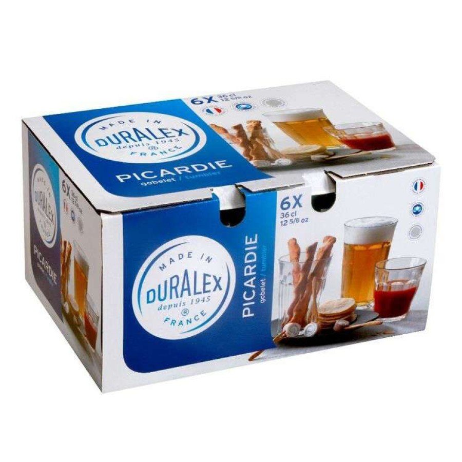 Kitchen & Dining * | Duralex Picardie Highball Tumbler 360Ml Set Of 6