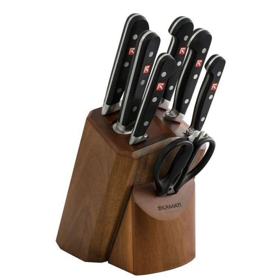 Kitchen & Dining * | Kamati 8-Piece Knife Block