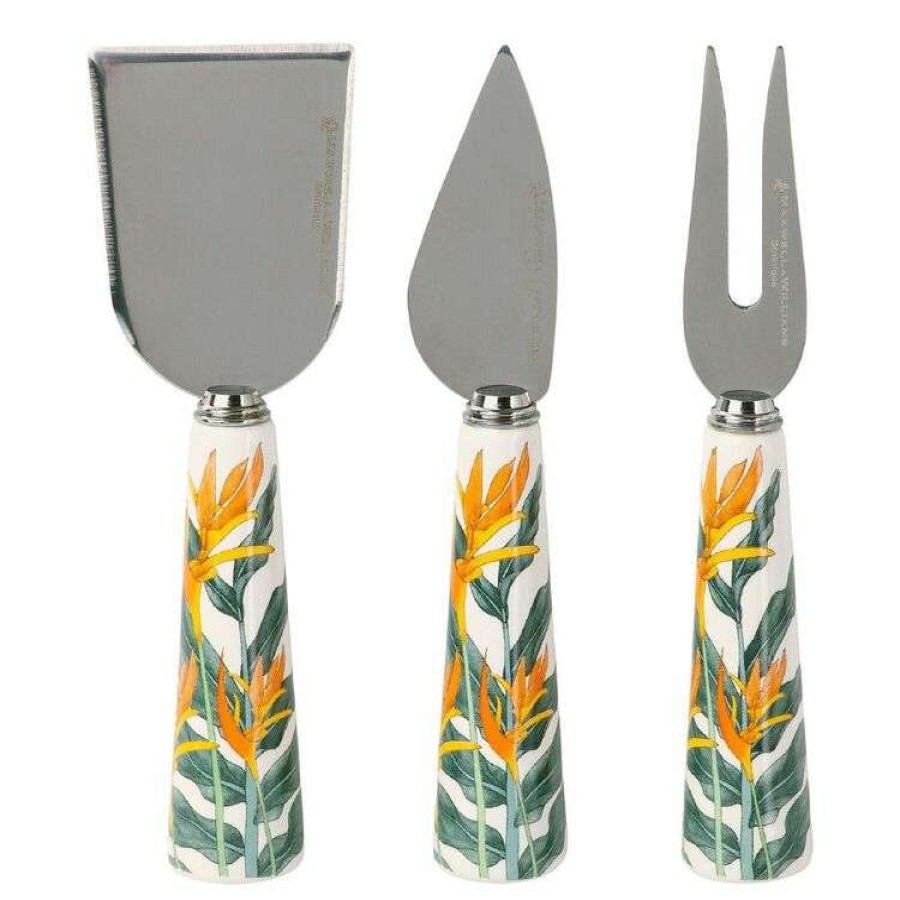 Kitchen & Dining * | Maxwell & Williams The Blck Pen Night Garden Cheese Set 3 Piece