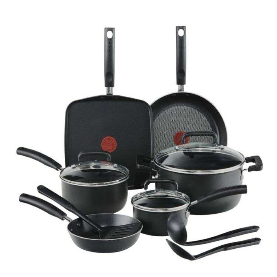 Kitchen & Dining * | Tefal Ambiance 6-Piece Cookset + 3 Utensils