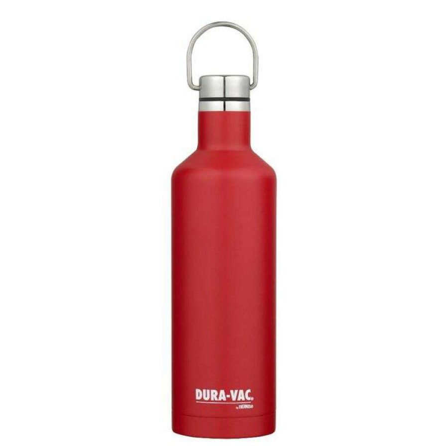 Kitchen & Dining * | Thermos Dura-Vac Insulated Bottle Red 450Ml