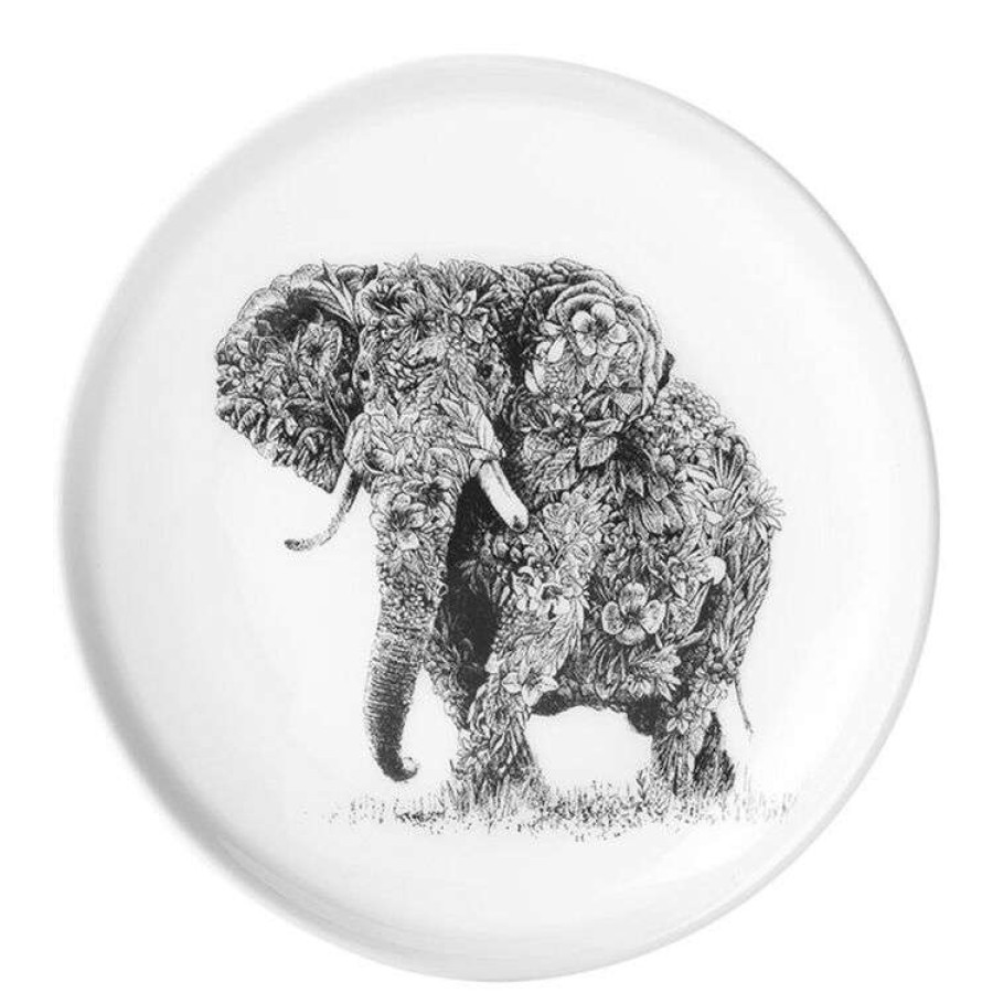 Kitchen & Dining * | Maxwell & Williams Marini Ferlazzo 20Cm Plate African Elephant