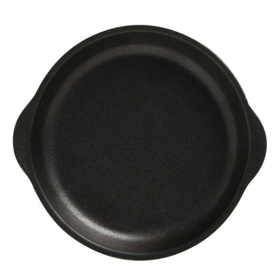 Kitchen & Dining * | Maxwell & Williams Caviar Plate With Handle 20 X 22.5Cm Black