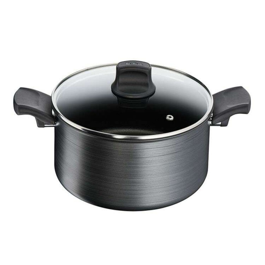 Kitchen & Dining * | Tefal Titanium Fusion Induction Stew Pot 24Cm/5L