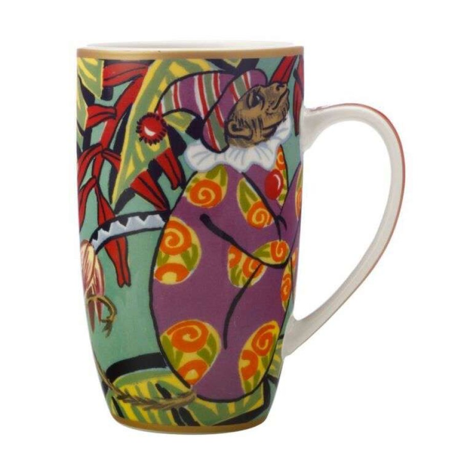 Kitchen & Dining * | Maxwell & Williams Greg Irvine Mug Coupe 420Ml Palm Cave