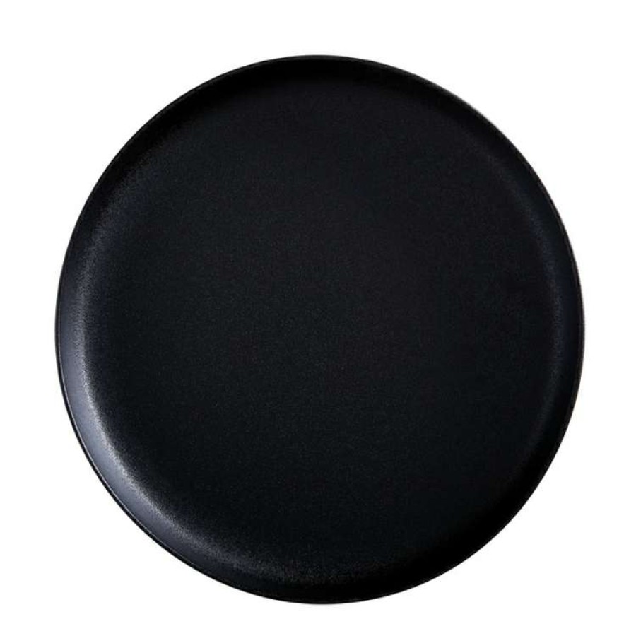 Kitchen & Dining * | Maxwell & Williams Caviar High Rim Platter 33Cm Black