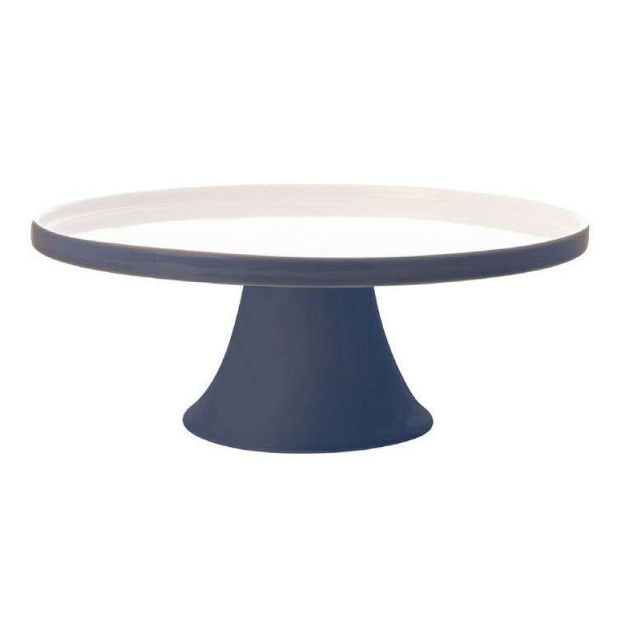 Kitchen & Dining * | Maxwell & Williams Mezze Cake Stand 30Cm Denim Gift Boxed