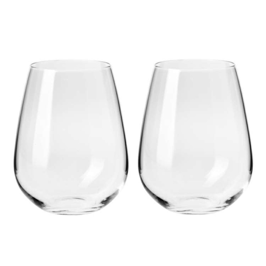 Kitchen & Dining * | Krosno Duet Stemless Wine Glass 500Ml Set Of 2