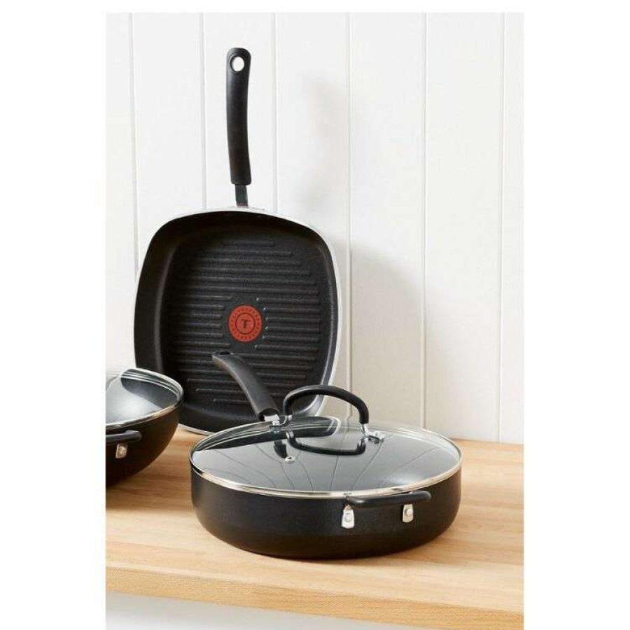 Kitchen & Dining * | Tefal Specialty Ptfe Wok And Lid 32Cm