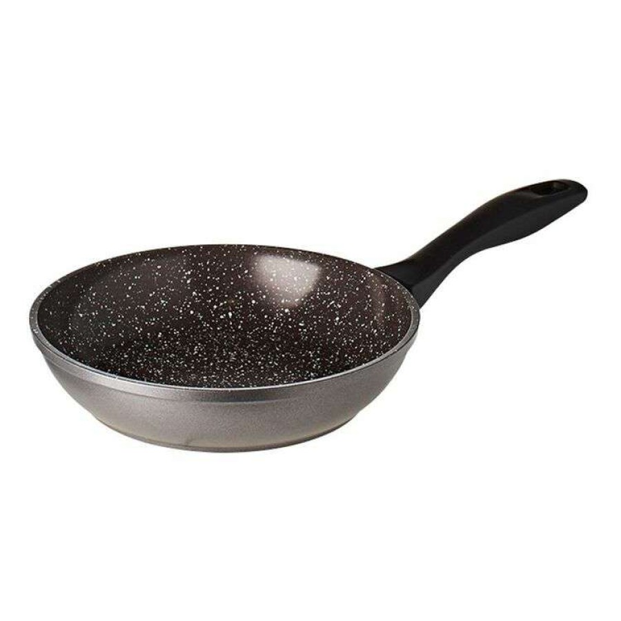 Kitchen & Dining * | Smith & Nobel Pro Stone Plus 20Cm Fry Pan Black