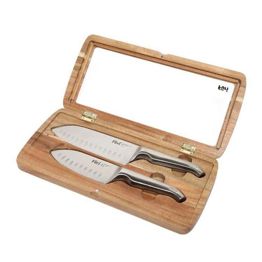 Kitchen & Dining * | Furi Pro 2 Piece East West Knife Set