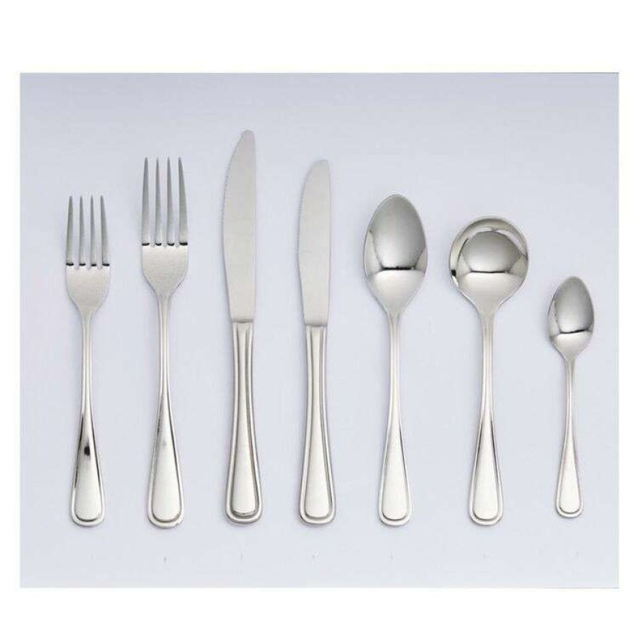 Kitchen & Dining * | Oneida New Rim 18/10 56-Piece Cutlery Set