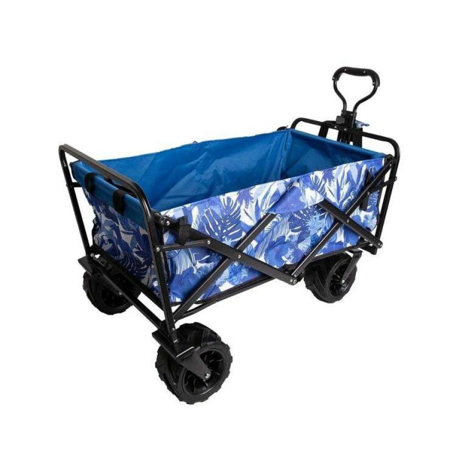 Kitchen & Dining * | Porta Charlie Blue Tropic Beach Cart