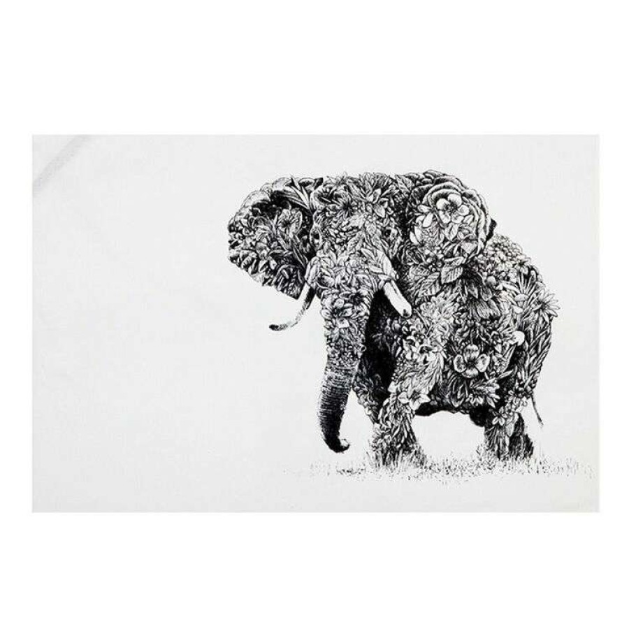 Kitchen & Dining * | Maxwell & Williams Marini Ferlazzo 50 X 70 Cm Tea Towel Elephant