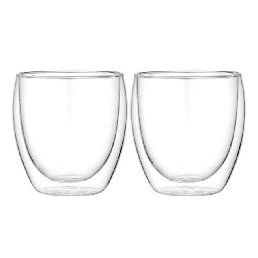 Kitchen & Dining * | Ladelle Tempa Quinn Small Double Walled Glass Set Of 2