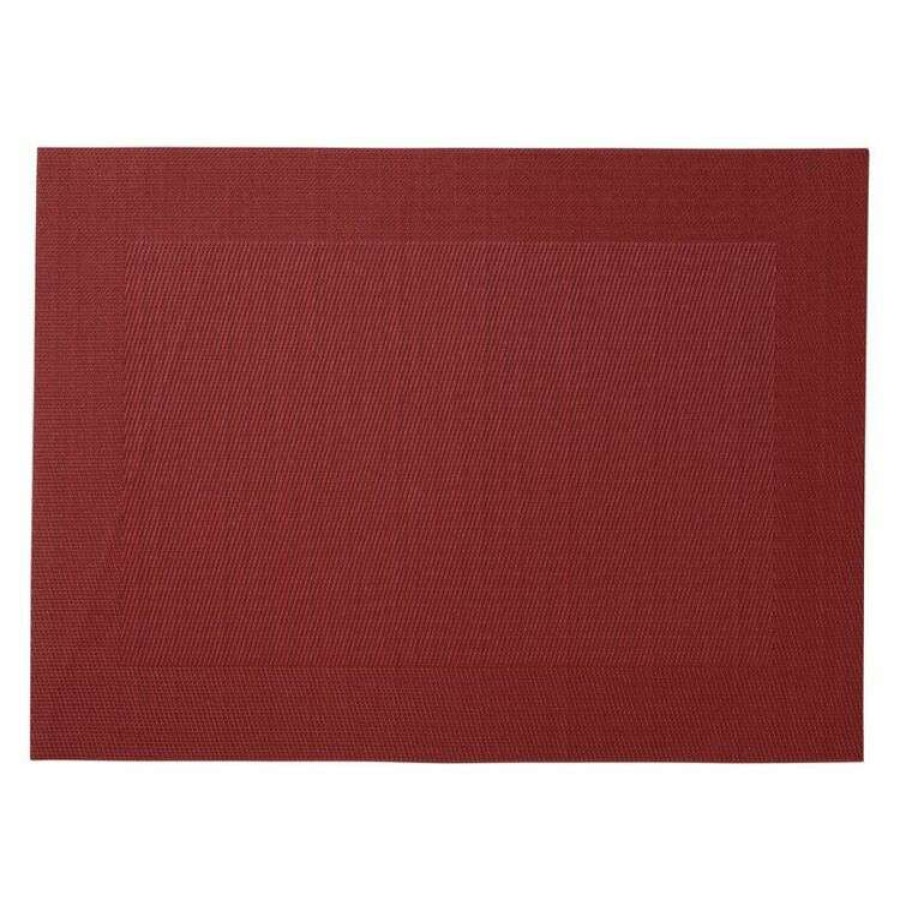 Kitchen & Dining * | Maxwell & Williams Placemat 45 X 30 Cm Wide Border Red