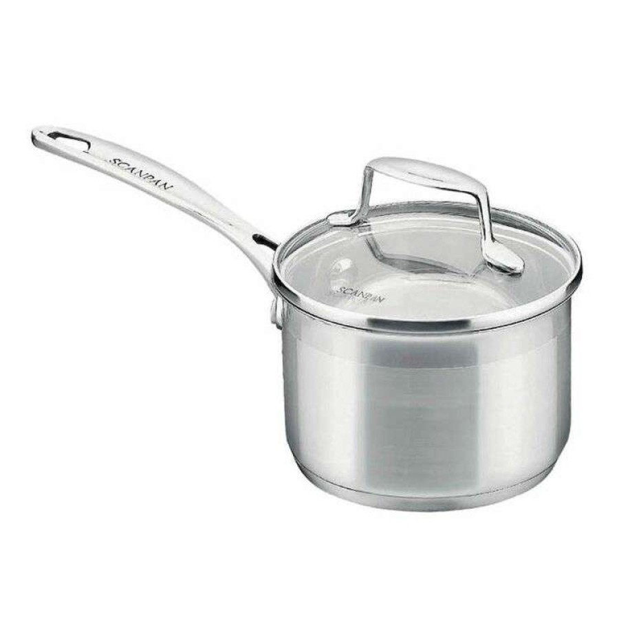 Kitchen & Dining * | Scanpan Impact Stainless Steel Saucepan 18Cm