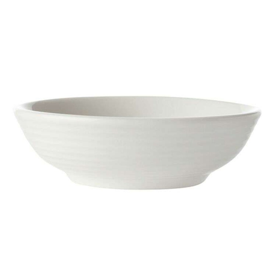 Kitchen & Dining * | Casa Domani Casual White Evolve Round Sauce Bowl 7Cm