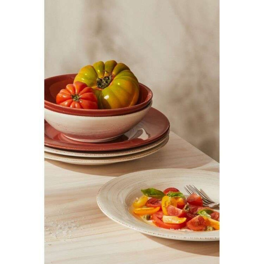 Kitchen & Dining * | Casa Domani Portofino Terra 16-Piece Dinner Set