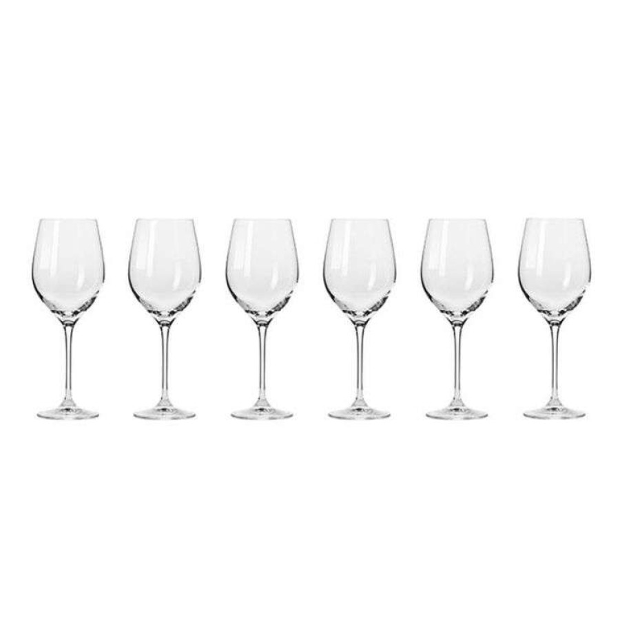 Kitchen & Dining * | Krosno Harmony 6-Piece White Wine Set