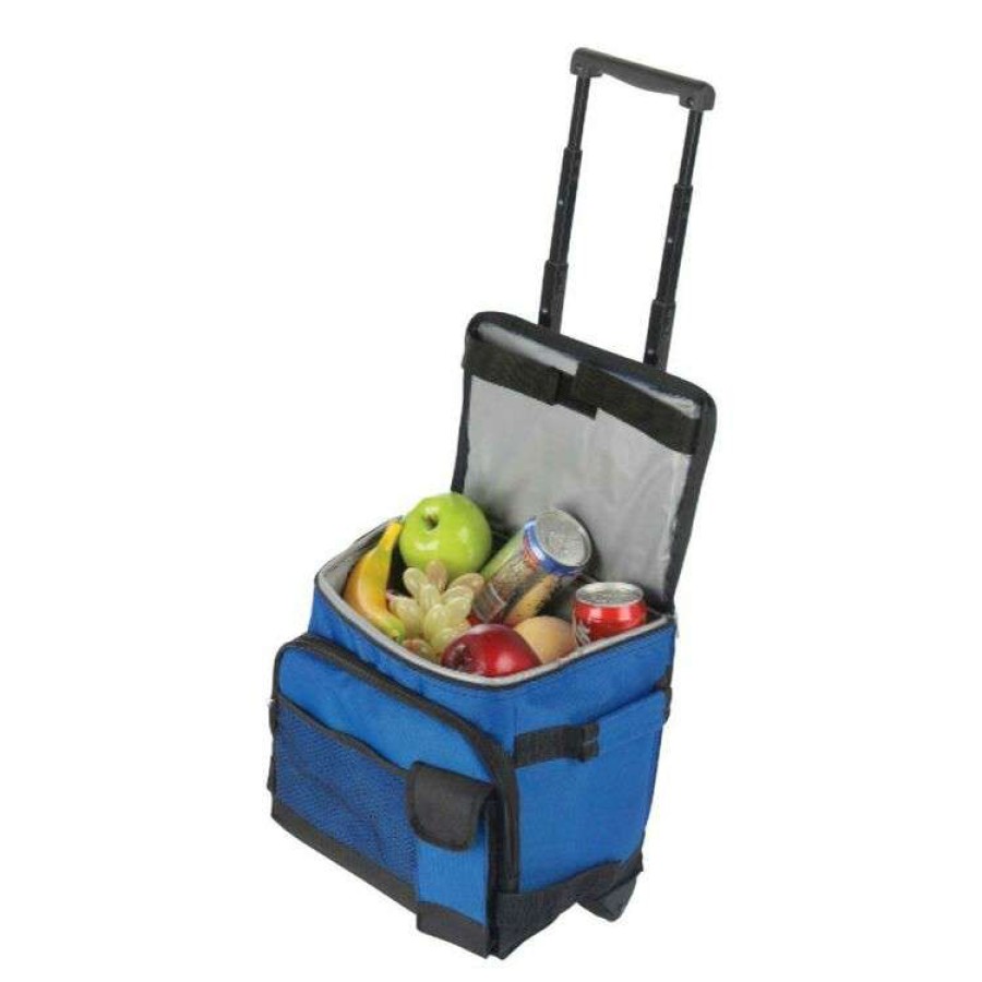 Kitchen & Dining * | Smith & Nobel Fold Cooler On Wheels Blue