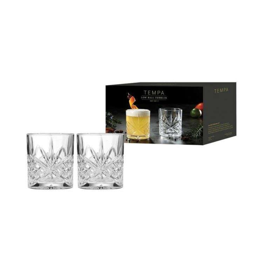 Kitchen & Dining * | Tempa Ophelia Glass Tumblers Set Of 2