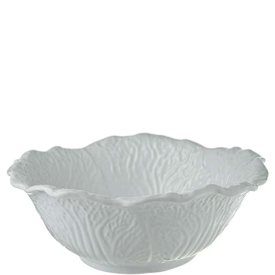 Kitchen & Dining * | Chyka Home Vegetable 30Cm Serve Bowl White