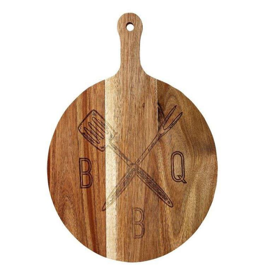 Kitchen & Dining * | Tempa Atticus Bbq Wooden Serving Board