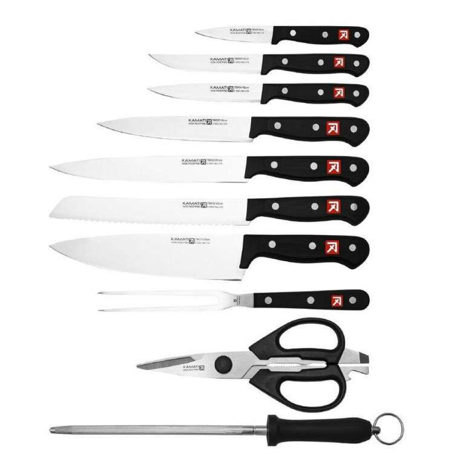 Kitchen & Dining * | Kamati 16 Piece Knife Block Set