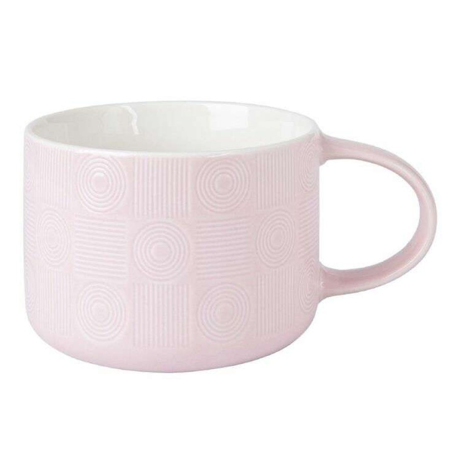 Kitchen & Dining * | Maxwell & Williams Crest 500Ml Jumbo Mug Pink