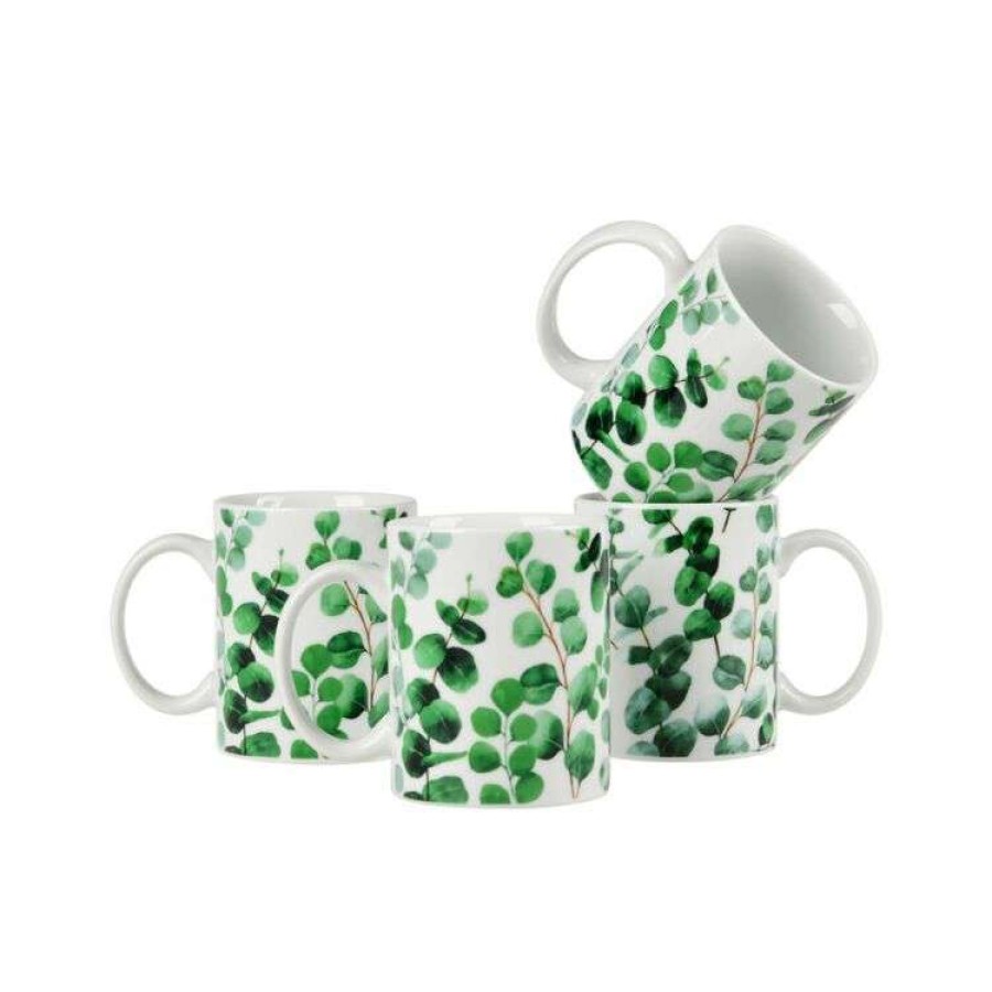 Kitchen & Dining * | Soren Leaf Mug 4 Pack