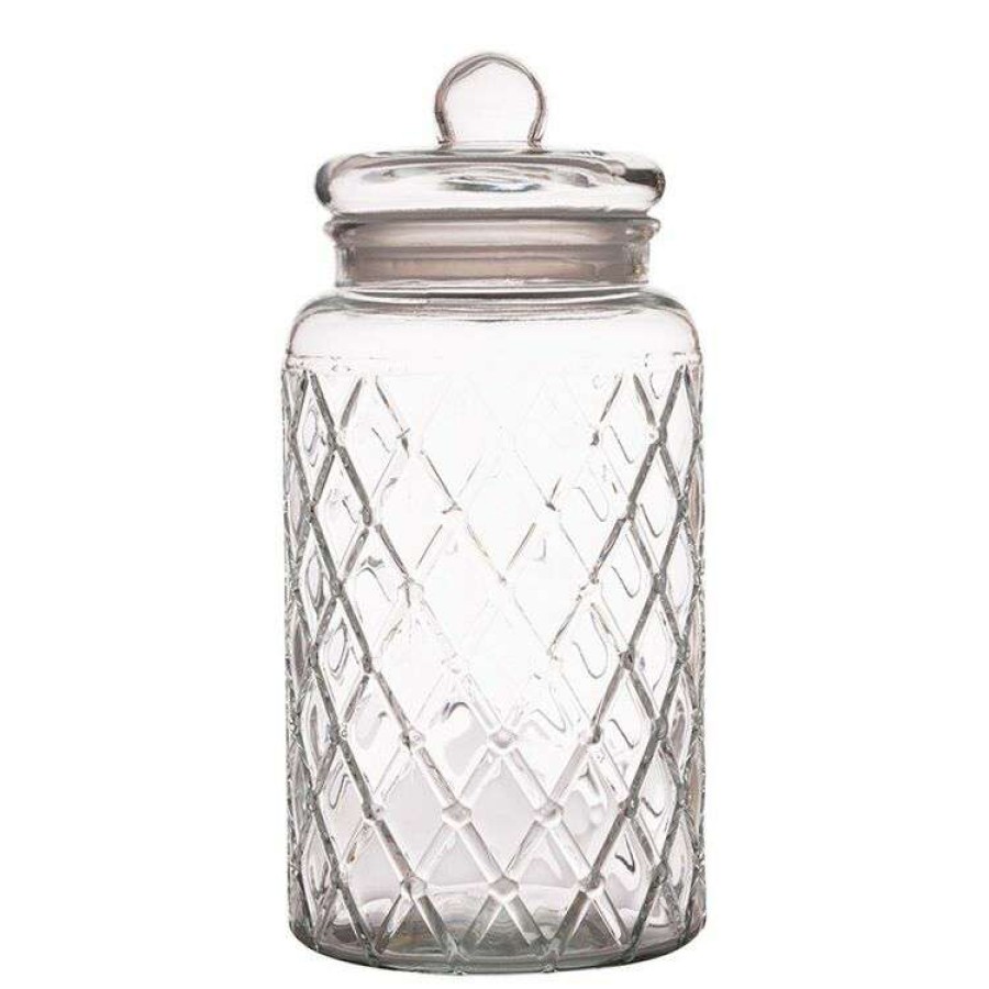 Kitchen & Dining * | Casa Domani Trellis Storage Jar 4.35L