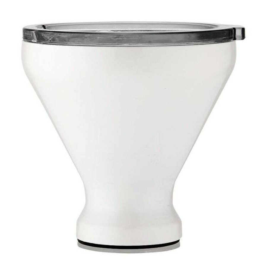 Kitchen & Dining * | Porta Portables Stainless Steel White Martini Tumbler