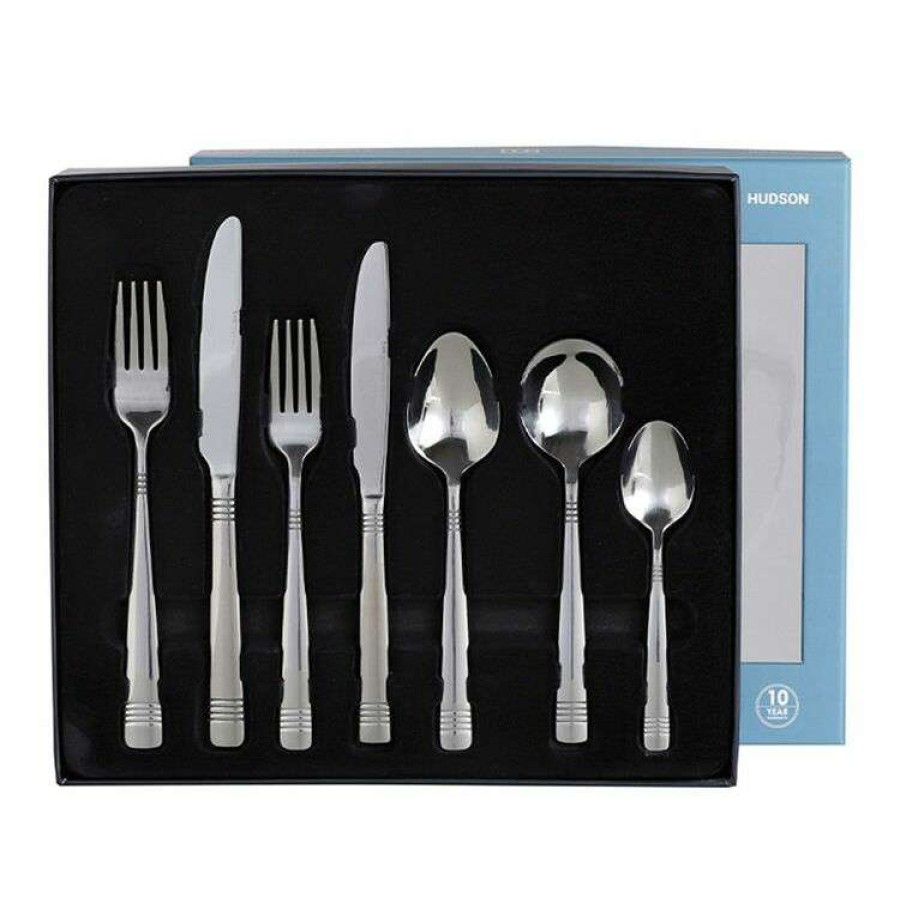 Kitchen & Dining * | Smith & Nobel Hudson 84-Piece Cutlery Set