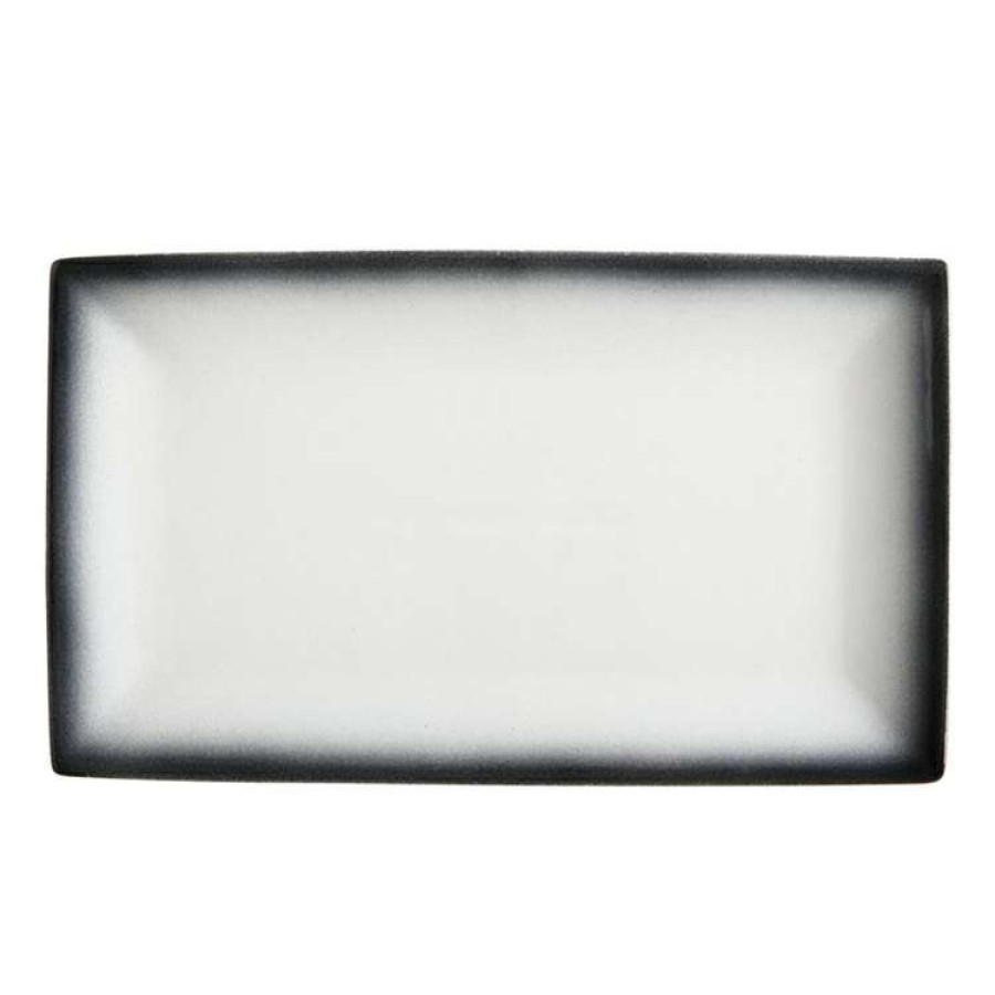 Kitchen & Dining * | Maxwell & Williams Caviar Rectangle Platter 34.5 19.5Cm Granite