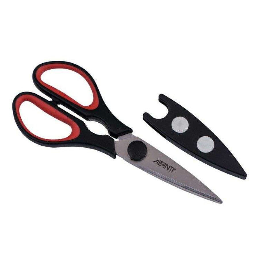 Kitchen & Dining * | Avanti Kitchen Scissors With Magnetic Sheath