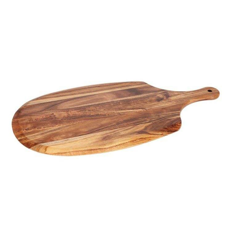 Kitchen & Dining * | Stanley Rogers Acacia Round Paddle Board 55X30Cm