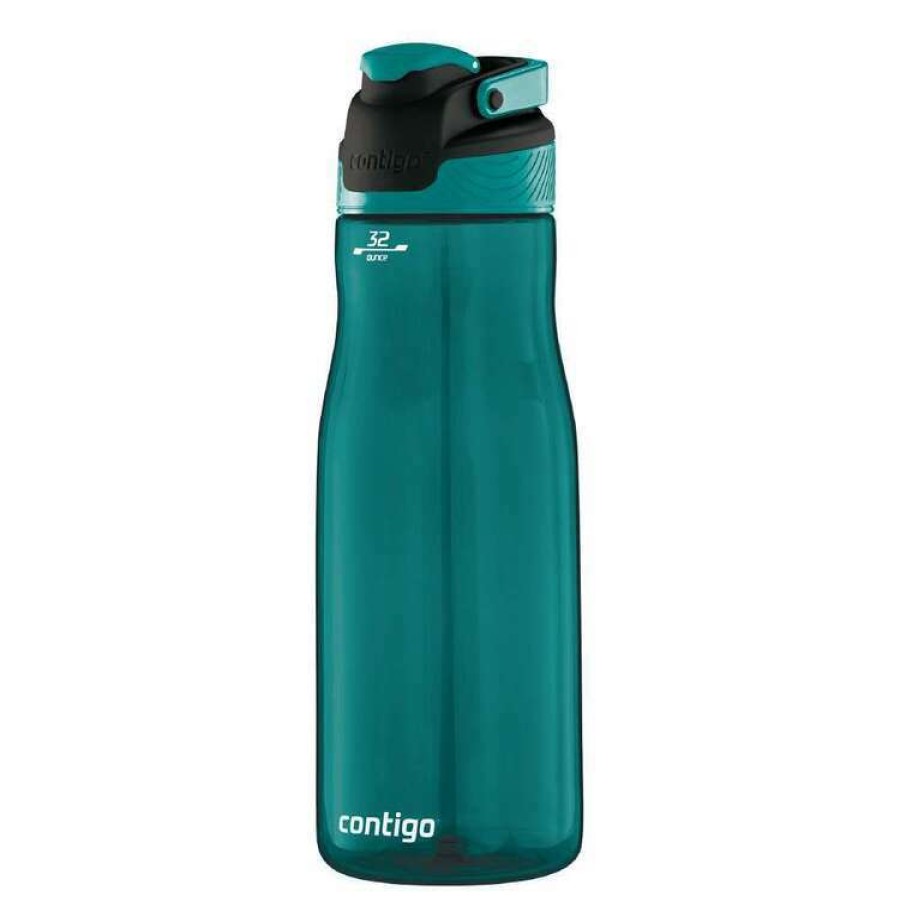 Kitchen & Dining * | Contigo Autoseal Water Bottle Jaded Grey 946Ml